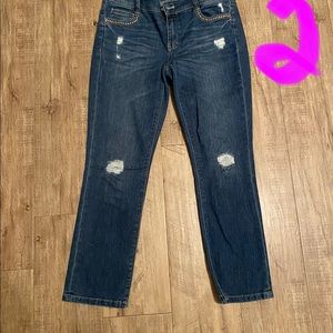 White House Black Market Ankle Jeans